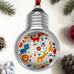 Pet Animal 03 Metal Light Bulb Shape Ornament by myclothy