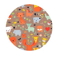 Pet Animal 05 Mini Round Pill Box (pack Of 5) by myclothy