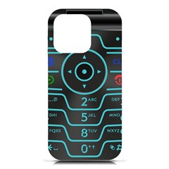Retro Mobile Device Output Device Iphone 16 Pro Black Uv Print Pc Hardshell Case by Bedest