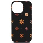 Minimalist Pattern With Simple Lines,flower And Shapes, Creating A Clean And Modern iPhone 14 Pro Max Black UV Print PC Hardshell Case Front