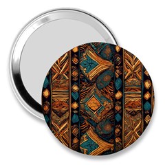 Tribal Chic 3  Handbag Mirrors by pollyparadiseartshop