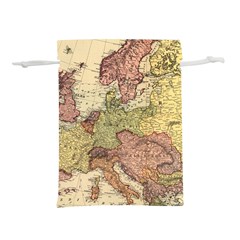 Retro Old Vintage Map Of Europe Lightweight Drawstring Pouch (s) by Bedest