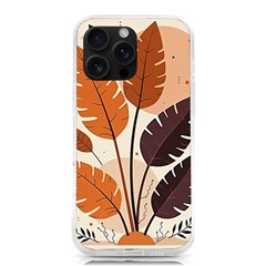 Leaves Boho Monster Nature Iphone 16 Pro Max Tpu Uv Print Case by Salmanaz77