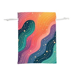 Art Abstract Pattern Lightweight Drawstring Pouch (m) by Salmanaz77