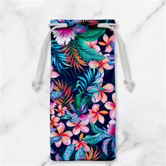 Hawaiian Flowers Hawaii Jewelry Bag by Cemarart