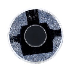 Blue Ornament Complex Mosaic Print Pattern On-the-go Memory Card Reader by dflcprintsclothing