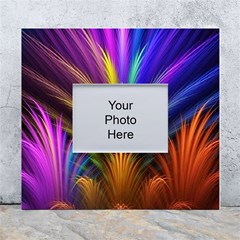 Abstract Colors - , Abstract Colors White Wall Photo Frame 5  X 7  by kyorashop23