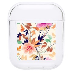 Abstract Floral Background Hard Pc Airpods 1/2 Case by kyorashop23