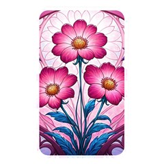 Fantasy Pink Flowers Stained Glass Memory Card Reader (rectangular) by Grandong