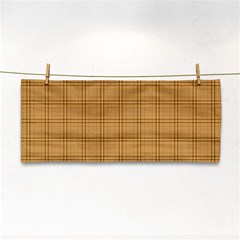 Autumn Fall Plaid Tartan 1 Hand Towel by dressshop