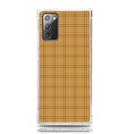 Autumn Fall Plaid Tartan 1 Samsung Galaxy Note 20 TPU UV Case Front