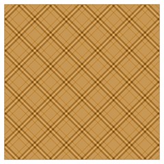 Autumn Fall Plaid Tartan 1 Diagonal Lightweight Scarf  by dressshop