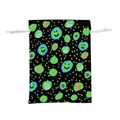 Doodle Dot Drawing Lightweight Drawstring Pouch (l) by Salmanaz77
