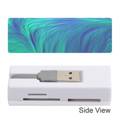 Psicodelia Zyguratti Texture Cyanturquoise Memory Card Reader (stick) by Salmanaz77
