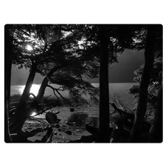 Los Alerces National Park Waterfront Landscape, Argentina002 Two Sides Premium Plush Fleece Blanket (baby Size) by dflcprintsclothing