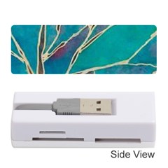 Aqua Batik, Abstract, Colorful Memory Card Reader (stick) by kyorashop23