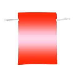 Scarlet Red To Pink Lace Bilinear Gradient Lightweight Drawstring Pouch (m) by GradientsOmbre