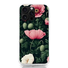 Poppy Flower Plant Petals Bloom Iphone 16 Pro Max Tpu Uv Print Case by Grandong