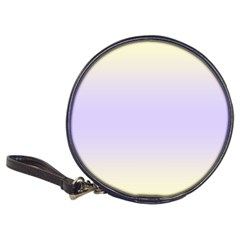 Cream Yellow To Pale Violet Bilinear Gradient Classic 20-cd Wallets by GradientsOmbre