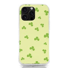 Green Leaves Pattern Iphone 16 Pro Max Tpu Uv Print Case by designsbymallika