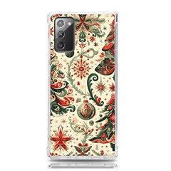 Christmas Tree Snow Samsung Galaxy Note 20 Tpu Uv Case by Bedest