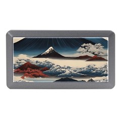 Hokusai Moutains Japan Memory Card Reader (mini) by Bedest