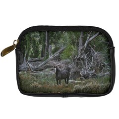 Meadow Landscape, Los Altares, Chubut Province, Argentina Digital Camera Leather Case by dflcprintsclothing