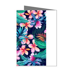 Hawaiian Flowers Hawaii Mini Greeting Cards (pkg Of 8) by Cemarart
