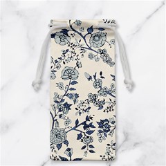 Blue Vintage Background Jewelry Bag by kyorashop23
