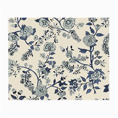 Blue Vintage Background Small Glasses Cloth (2 Sides) by kyorashop23