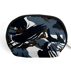 Blue Winter Camouflage, Military Camouflage Accessory Pouch (medium) by kyorashop23