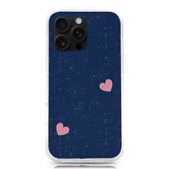 Corazones, Blue, Pattern Iphone 16 Pro Max Tpu Uv Print Case by kyorashop23