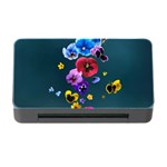 Falling Flowers, Art, Coffee Cup Memory Card Reader with CF Front