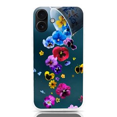 Falling Flowers, Art, Coffee Cup Iphone 16 Plus Tpu Uv Print Case by kyorashop23