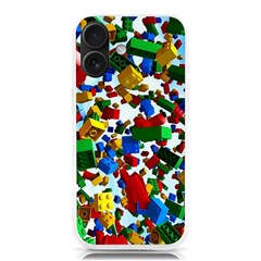 Falling Lego Bricks, Desenho, Fall, Games Iphone 16 Tpu Uv Print Case