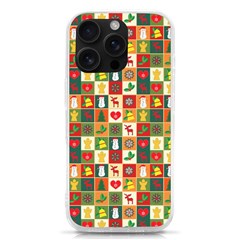 Template Christmas Pattern Iphone 16 Pro Tpu Uv Print Case by Proyonanggan