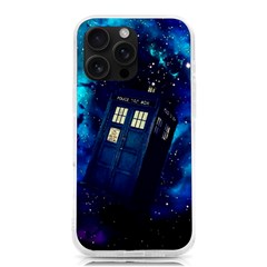 Tardis Doctor Who Space Galaxy Iphone 16 Pro Max Tpu Uv Print Case by Cemarart