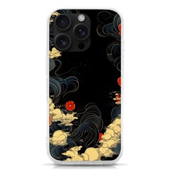 Korean Art Flowers Asian Pattern Iphone 16 Pro Tpu Uv Print Case by Sabxi