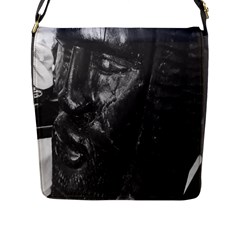 Bob Marley Flap Closure Messenger Bag (l) by bestdesignintheworld