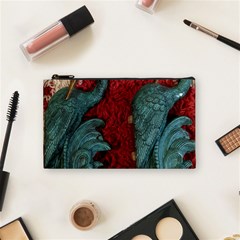 Cranes Cosmetic Bag (small) by bestdesignintheworld