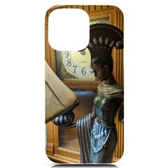 Lady Iphone 14 Pro Max Black Uv Print Pc Hardshell Case by bestdesignintheworld