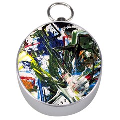 Snow In A City-1-1 Silver Compasses by bestdesignintheworld