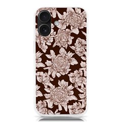Mid Century Retro Floral 1970s 1960s Pattern 106 Iphone 16 Tpu Uv Print Case by violetheavensky