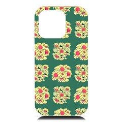 Retro 1880s Flowers Pattern 6 Iphone 16 Pro Max Black Uv Print Pc Hardshell Case by violetheavensky