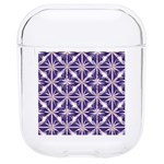 Royal Fractal Pattern 4 Hard PC AirPods 1/2 Case Front