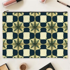 Royal Fractal Pattern Cosmetic Bag (xxxl) by violetheavensky