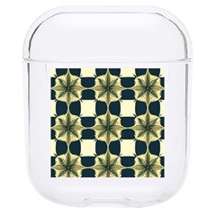 Royal Fractal Pattern Hard Pc Airpods 1/2 Case by violetheavensky