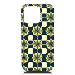 Royal Fractal Pattern Iphone 16 Pro Max Black Uv Print Pc Hardshell Case by violetheavensky