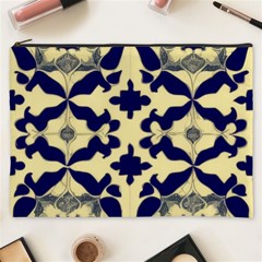 Royal Fractal Pattern 3 Cosmetic Bag (xxxl) by violetheavensky