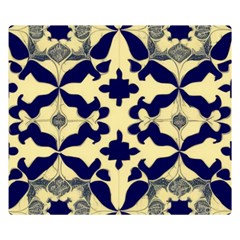 Royal Fractal Pattern 3 Premium Plush Fleece Blanket (small) by violetheavensky
